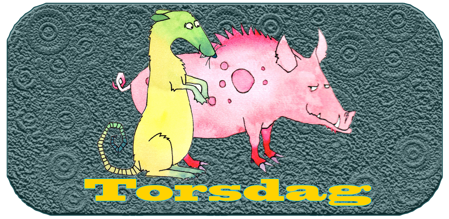 Kinesisk dyr | Hverdage | Torsdag | Rotte, gris 