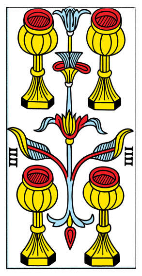 Tarot Bægre 4