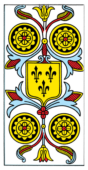 Tarot Mønter 4