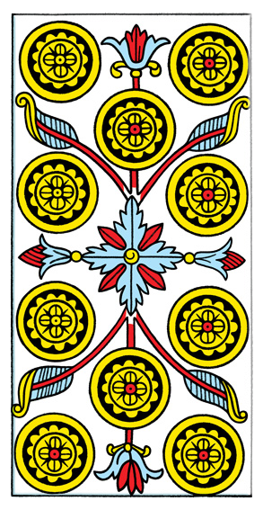 Tarot Mønter 10