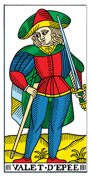 Tarot | Sværdenes Page