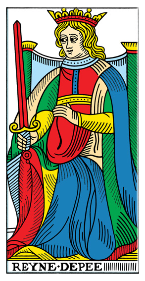 Tarot 13 Sværd