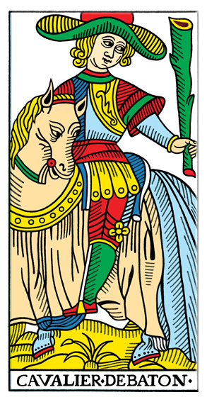 Tarot | Stokkenes Ridder